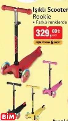 ROOKİE IŞIKLI SCOOTER